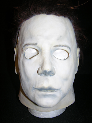 From John Carpenter’s 1978 horror classic film ‘Halloween,’ a one of a kind replica of Michael Myers’ mask. Premiere Props image.
